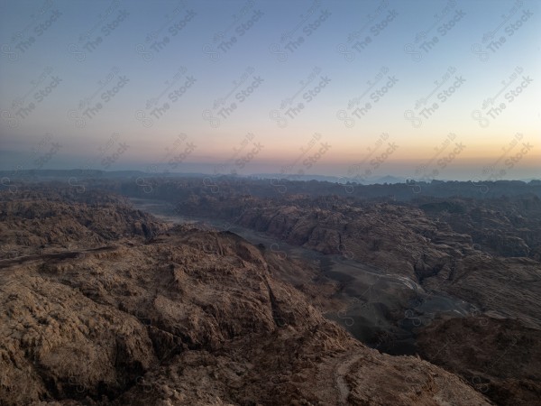 Photos of the nature in Wadi Dinah, Tabuk