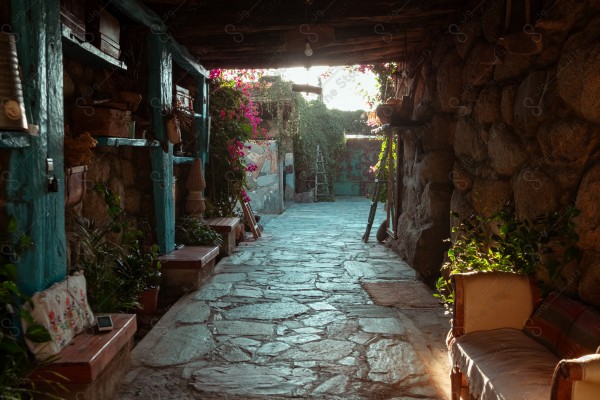 Old houses in Al Bahah region, Saudi Arabia