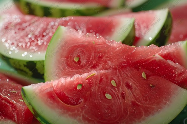 watermelon sliced in a delicious way