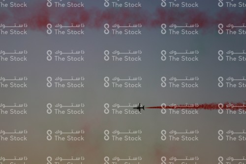 طائرة مروحية تزيّن سماء السعودية احتفالًا باليوم الوطني السعودي