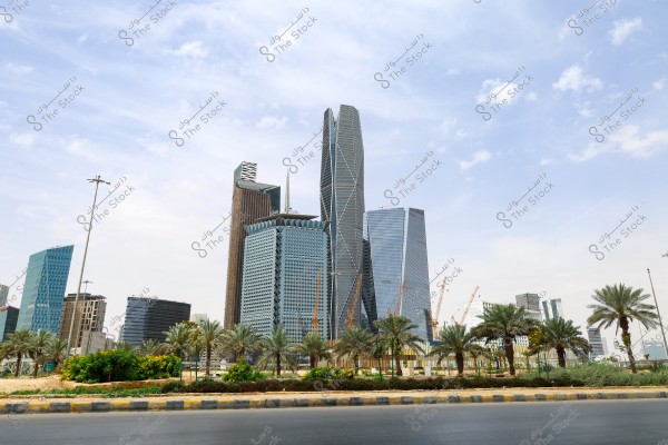 مركز الملك عبدالله المالي، أبراج الأعمال