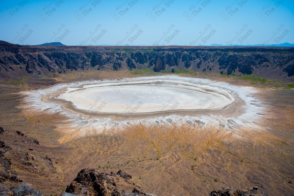 Al Wahba crater, one of the Saudi Arabia's Natural wonder