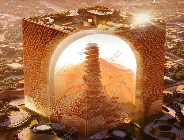 أعلنت الحكومة السعودية عن بناء ناطحة سحاب مكعبة الشكل بارتفاع 400 متر تسمى "مكعب" كجزء من مخطط وسط المدينة في الرياض.