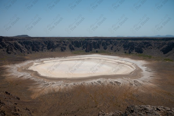 Al Wahba crater, one of the Saudi Arabia's Natural wonder