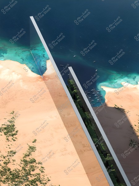 السعودية تكشف عن تصميم ناطحة سحاب عاكسة بطول 170 كيلومتراً