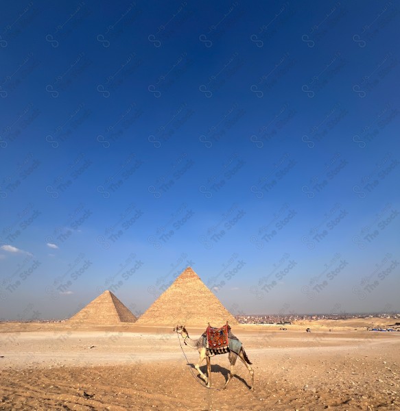 Camel in the Egyptian pyramids