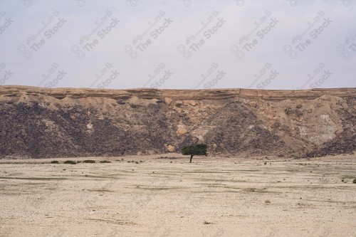 جبال طويق خارج الرياض بالمملكة العربية السعودية, سلسلة من الجبال في ضوء النهار