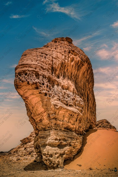 Beautiful landscape Alula Saudi Arabia