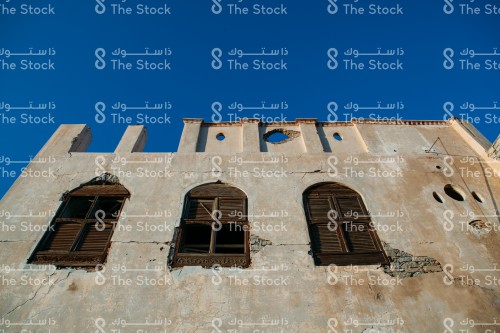 Abandoned building in Taif .