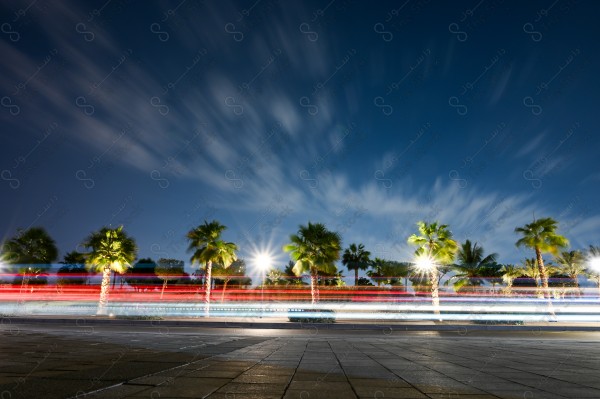 Historical City, Al Balad District, Jeddah during night time