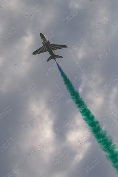 closeup of a fighter jet mid flight