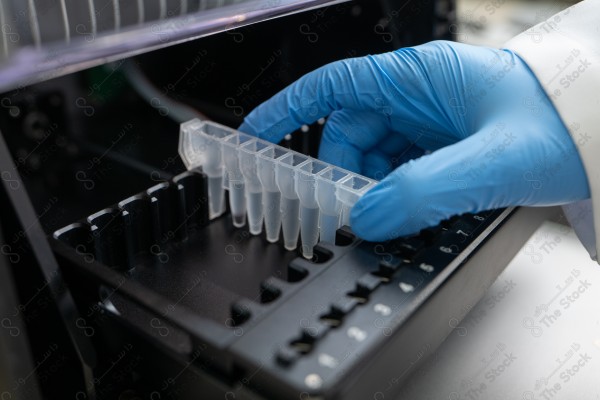 A picture of a group of medical tools used in a blood test