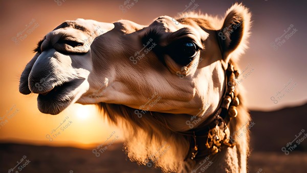 لقطة مقربة لجمل