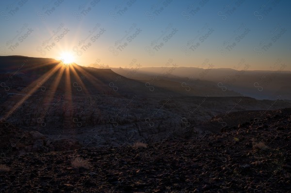 Photos of the nature in Wadi Dinah, Tabuk