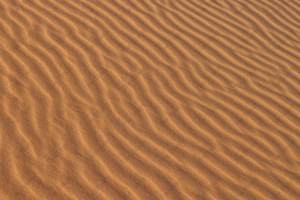 الكثبان الرملية - صحراء السعودية - صورة طبيعية