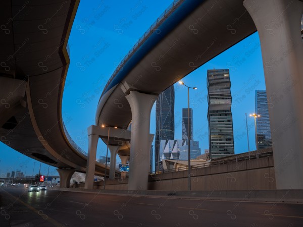 King Abdullah Financial City (KAFD) Towers in Riyadh