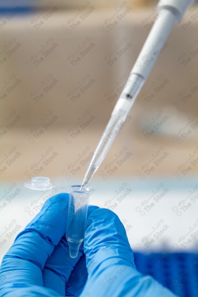 A picture of a group of medical tools used in a blood test