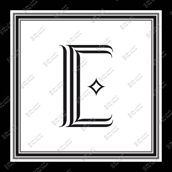 Decorative letter "C" with a small star in the center.