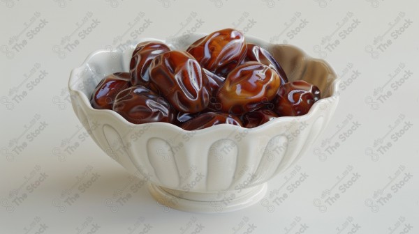 dry dates in a bowl