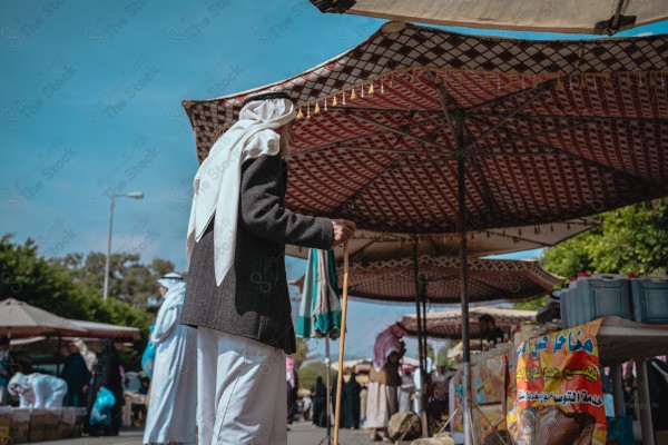 لقطة من سوق الثلاثاء بأبها أحد أبرز المعالم التاريخية في مدينة أبها جنوب السعودية ، تاريخ وتراث ، أبها .