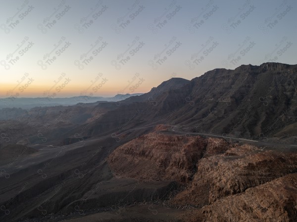 Photos of the nature in Wadi Dinah, Tabuk