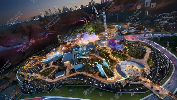 The Formula 1 Qiddiya Speed Park Track