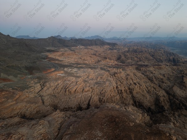 Photos of the nature in Wadi Dinah, Tabuk