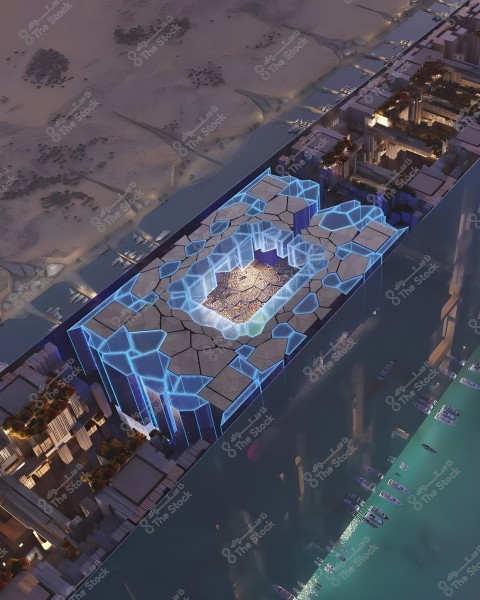 Saudi Arabia unveils 2034 World Cup stadium on The Line at Neom.