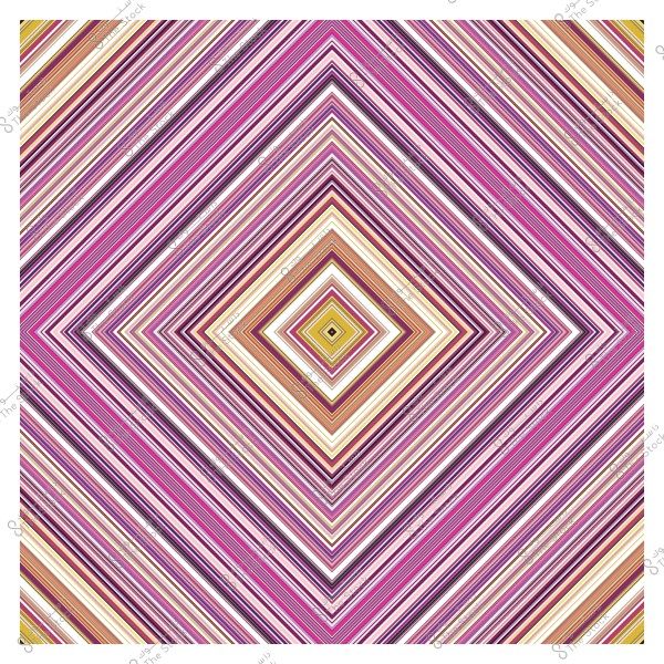 نمط هندسي ملون يتكون من خطوط متقاطعة بألوان وردية, بنفسجية, وصفراء تشكل شكل الألماس في المركز.
