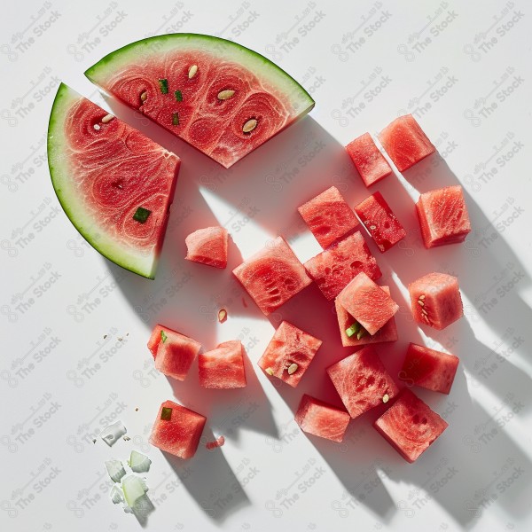 watermelon sliced in a delicious way