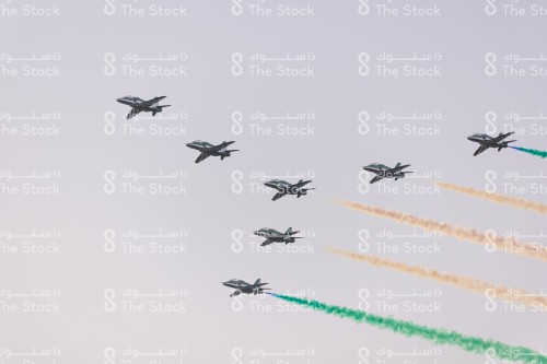 عروض الطائرات لليوم الوطني السعودي