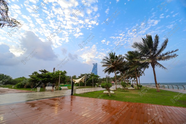 Jeddah, Saudi Arabia Jan 1 2024: skyline - Arial View - Jeddah city Saudi Arabia