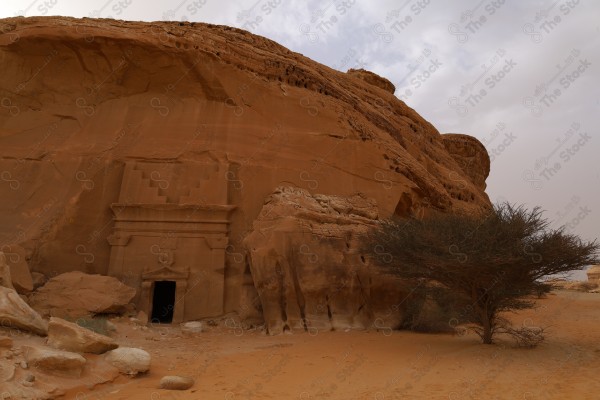 مقابر الأنباط الحضارة النبطية - مدينة العلا - مدائن صالح - أماكن تاريخية و سياحية في السعودية