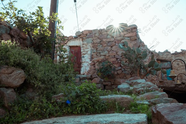 Old houses in Al Bahah region, Saudi Arabia