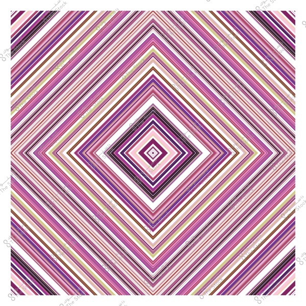 نمط هندسي يتكون من خطوط متقاطعة تشكل مربعات متداخلة بألوان متعددة تشمل الوردي والبيج والبني.