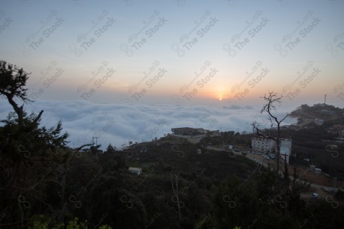 A snapshot showing the Black Mountain in the Jazan region in the south of the Kingdom of Saudi Arabia, historical and tourist landmarks, mountain heights, Jazan mountains, mountainous nature in Jazan