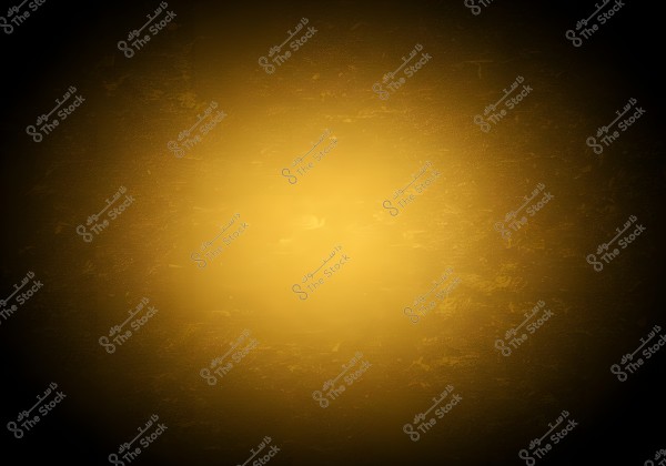 Background with shiny golden hues that transition to a darker shade at the edges. The surface appears textured with light lines and marks, giving a sense of depth. The central area is illuminated.