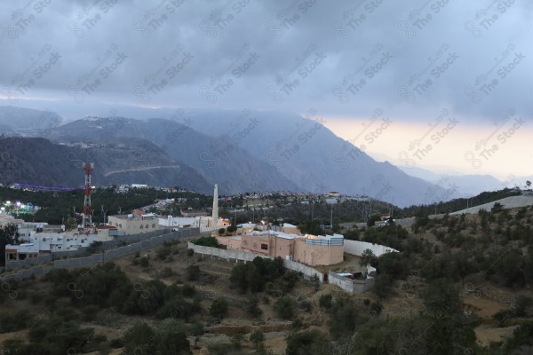 مدينة الباحة الجميلة - ضباب و سحب وطبيعة ساحرة - معالم سياحية المملكة العربية السعودية