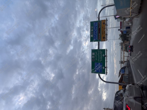 العاصمة الرياض بعد يوما كاملا من الامطار