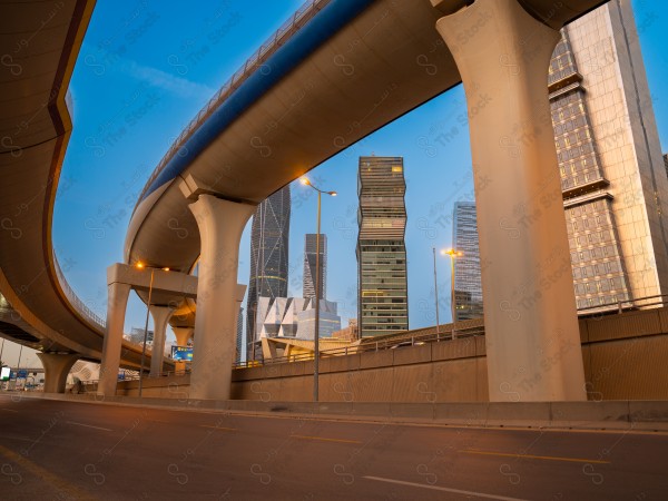 King Abdullah Financial City (KAFD) Towers in Riyadh