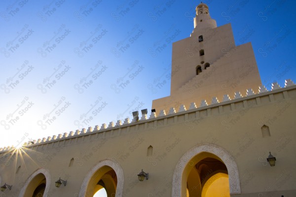 A snapshot of a mosque in Saudi Arabia during the day, mosques and mosques, acts of worship