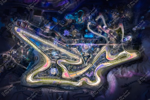 The Formula 1 Qiddiya Speed Park Track